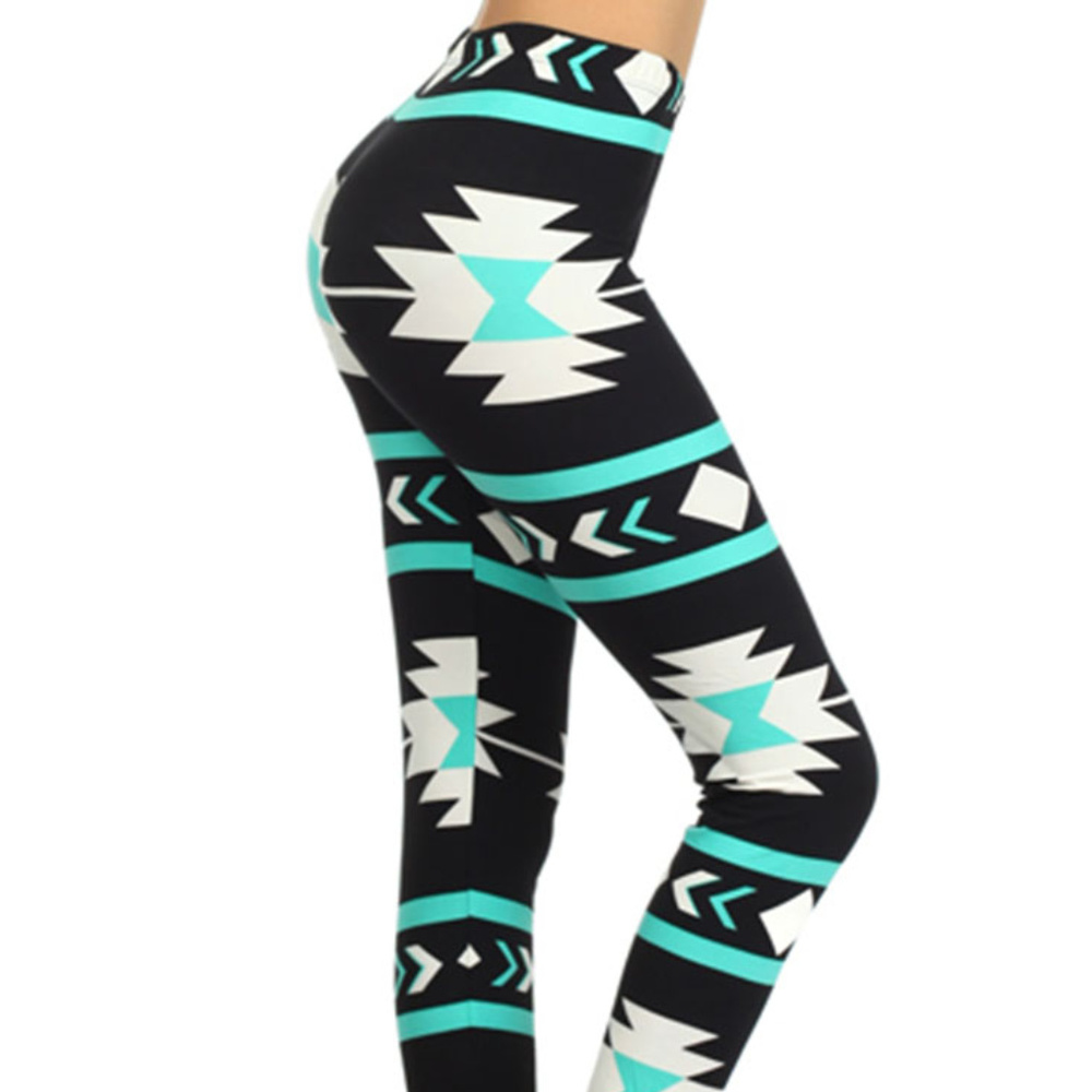 Mint Aztec Super Soft Leggings